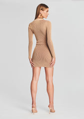 Boa Rib Knit Dress
