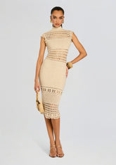 Mia Knit Crochet Dress
