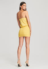 Petra Embellished Silk Chiffon Dress