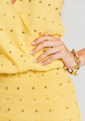 Petra Embellished Silk Chiffon Dress