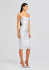 Zora Coated Knit Dress