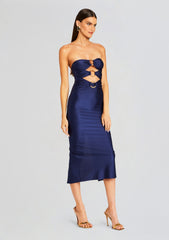 Lily Lycra Maxi Dress