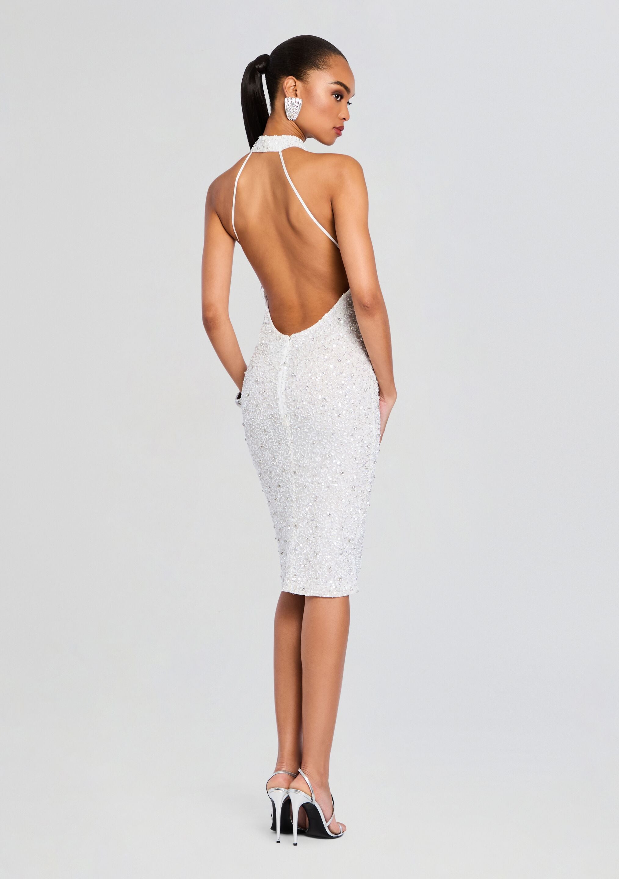 Olivia Midi Sequin Dress